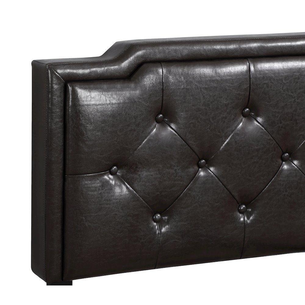 Glory Furniture Deb Twin Bed in Cappuccino Color. Picture 4