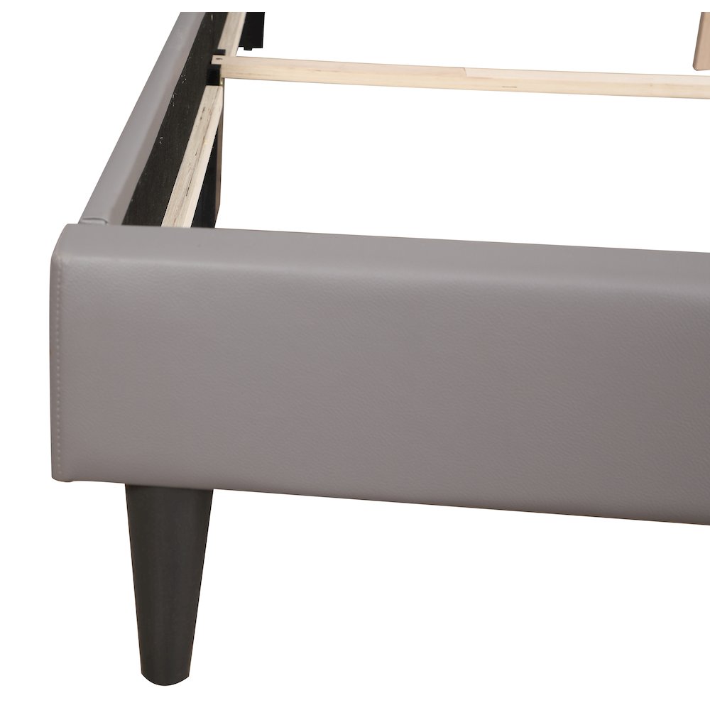Glory Furniture Deb   Queen Bed - All In One Box, Gray. Picture 7
