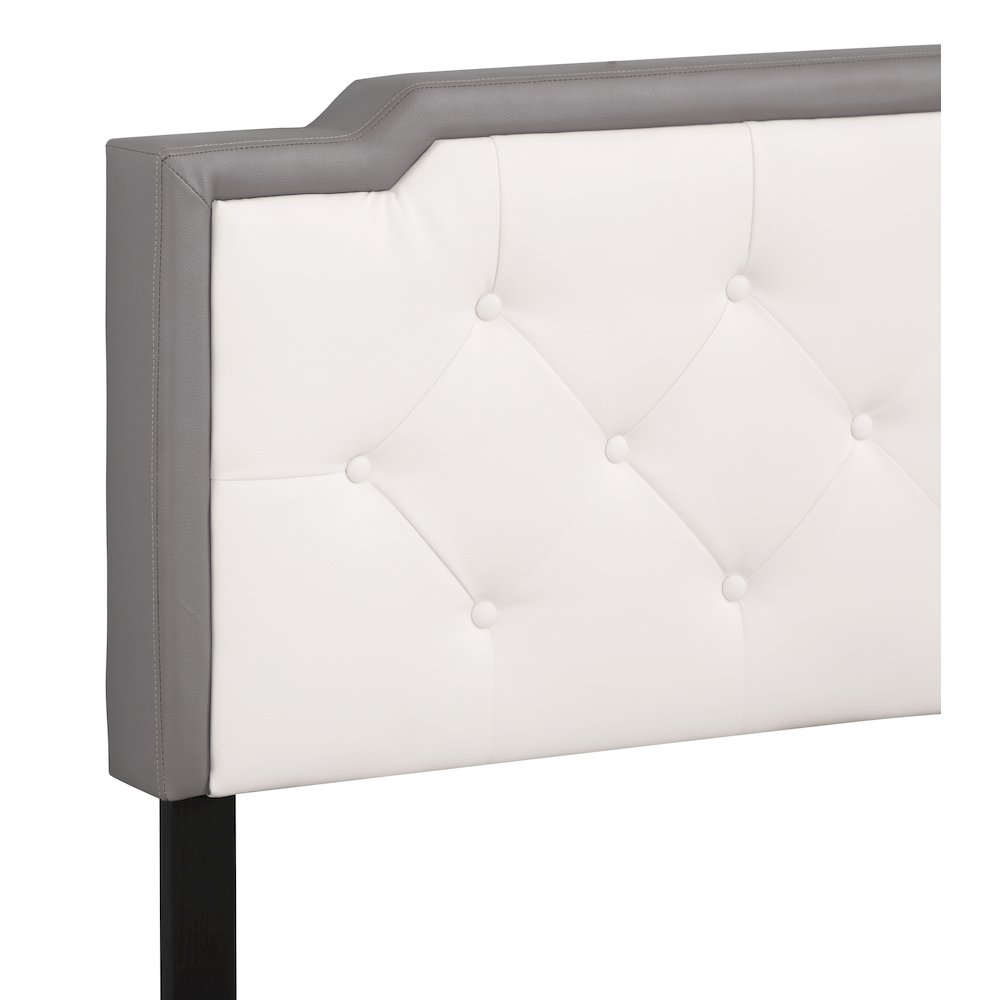 Glory Furniture Deb Twin Bed in Light Grey Color. Picture 4