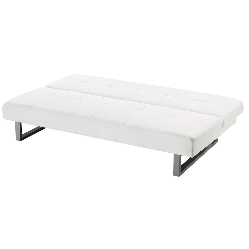 Glory Furniture Chroma Sofa Bed in White Color. Picture 3