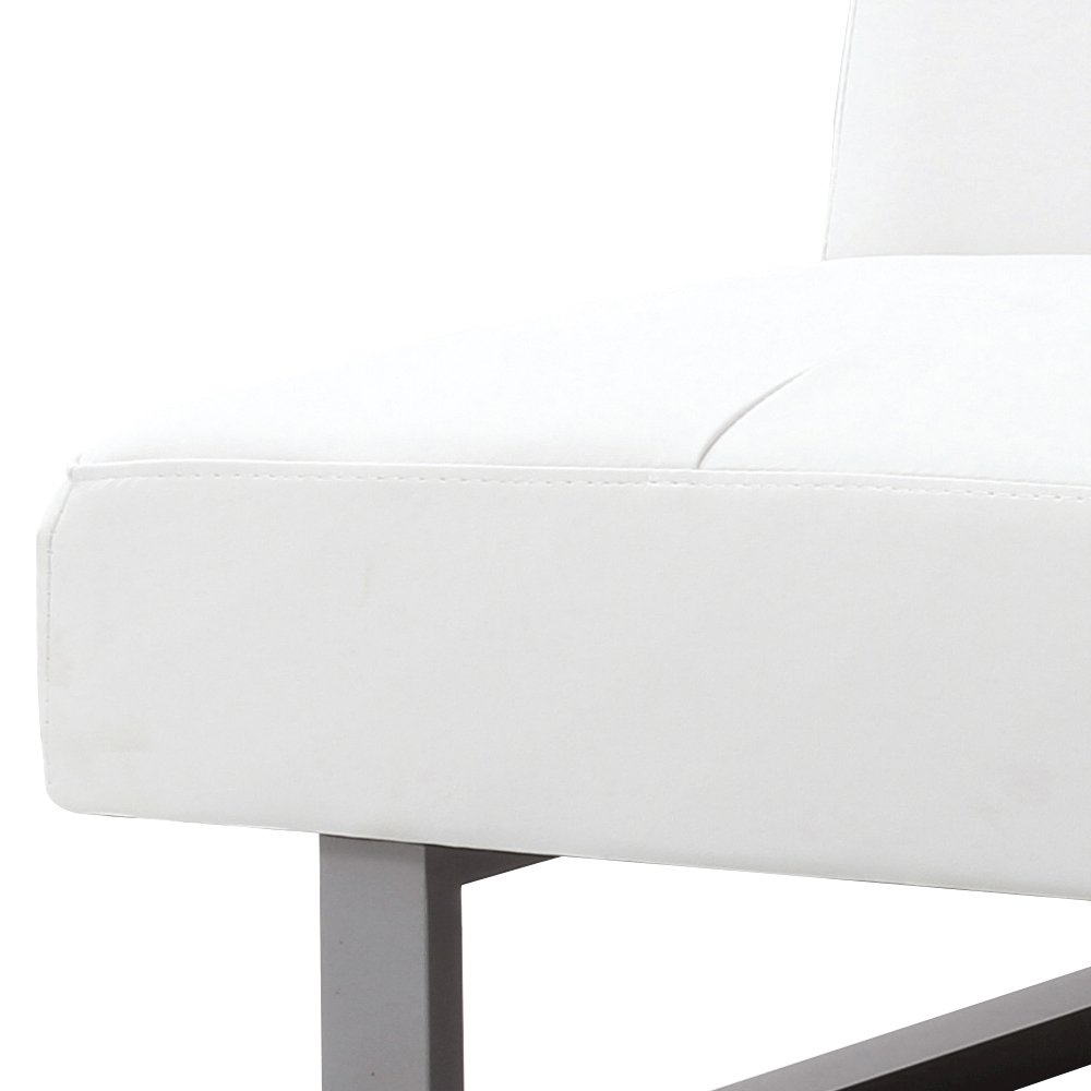 Glory Furniture Chroma Sofa Bed in White Color. Picture 5