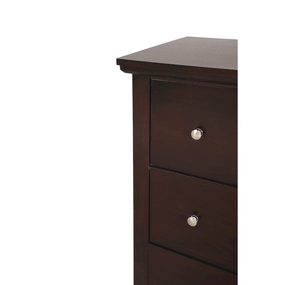 Glory Furniture Primo Dresser in Espresso Color. Picture 6