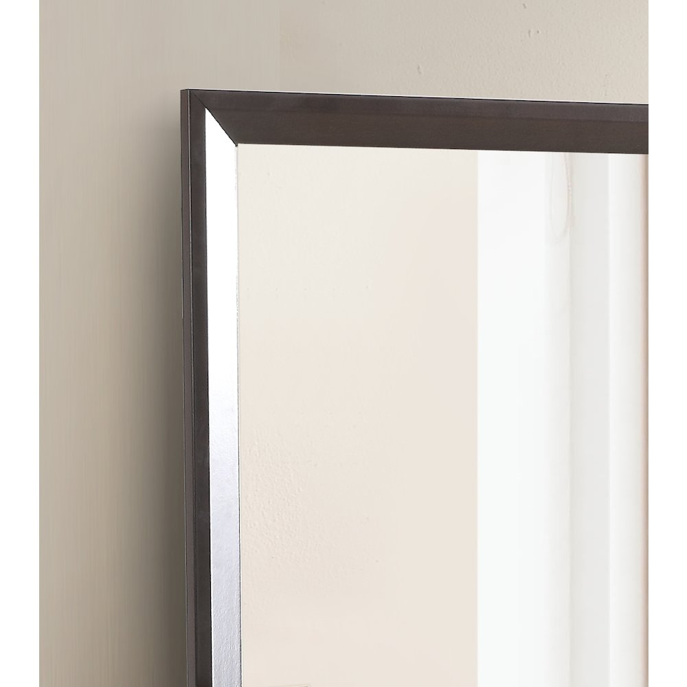 Glory Furniture Primo Mirror in Espresso Color. Picture 6