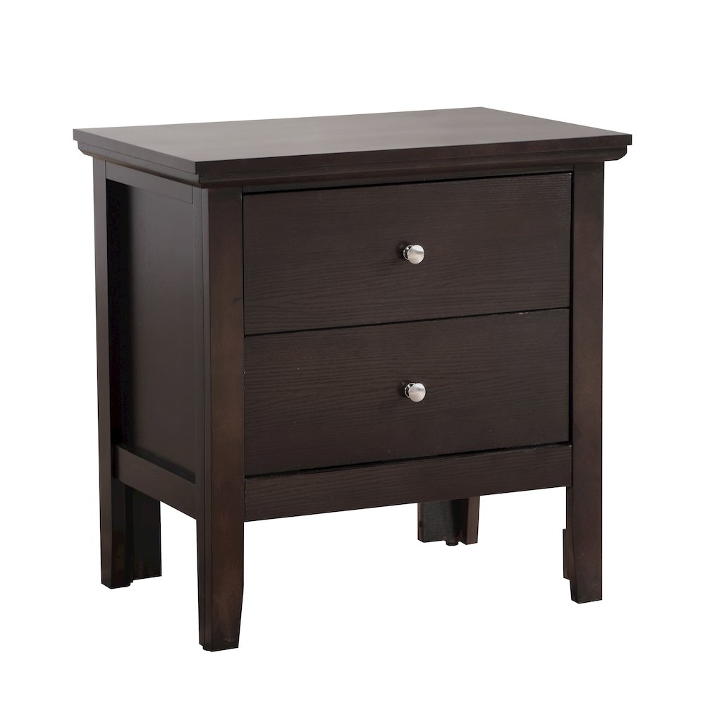 Glory Furniture Primo   Nightstand, Espresso. Picture 1
