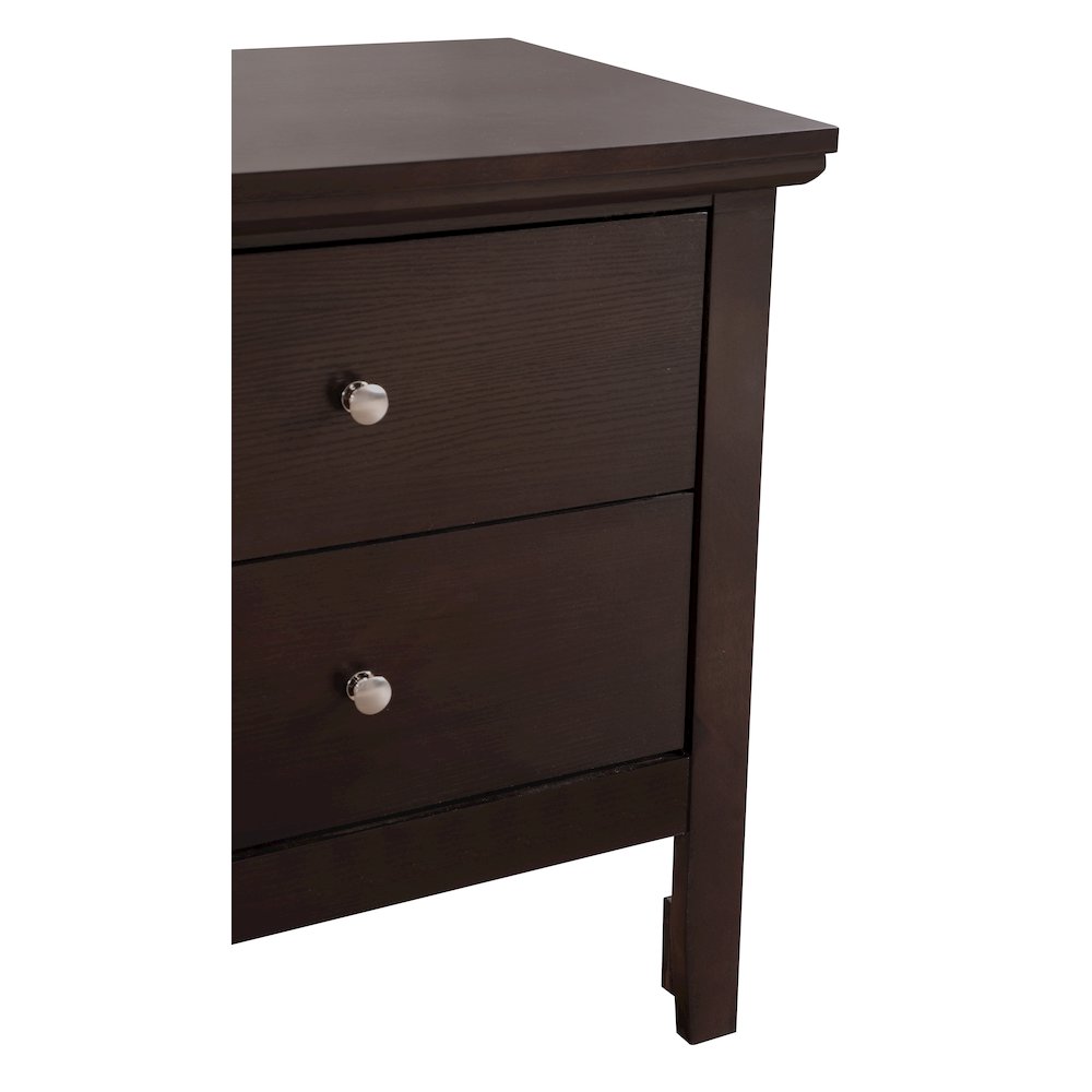Glory Furniture Primo   Nightstand, Espresso. Picture 6