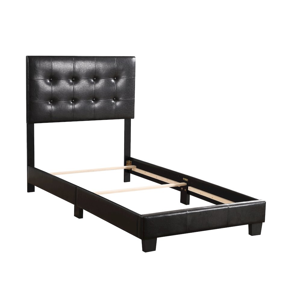 Glory Furniture Caldwell Twin Bed in Black Color. Picture 3