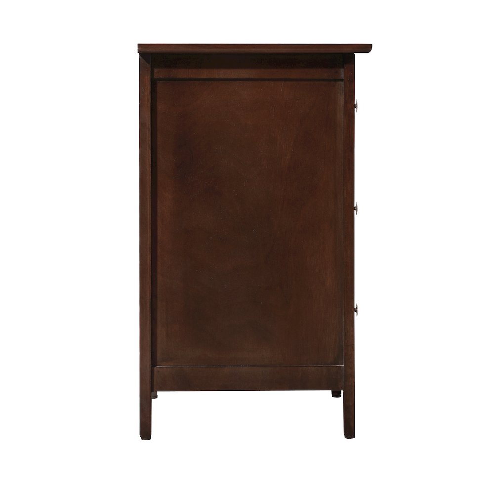Glory Furniture Daniel Nightstand in Cappuccino Color. Picture 5