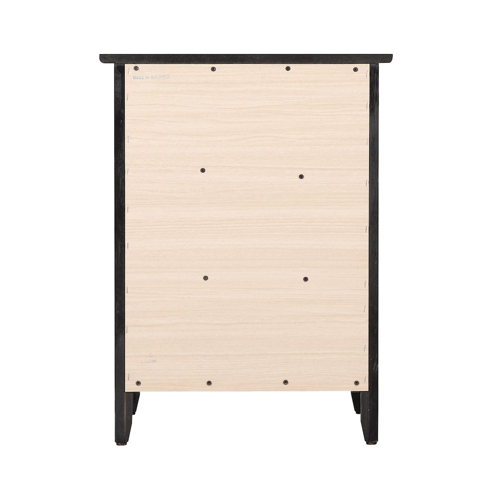 Glory Furniture Daniel Nightstand in Black Color. Picture 4