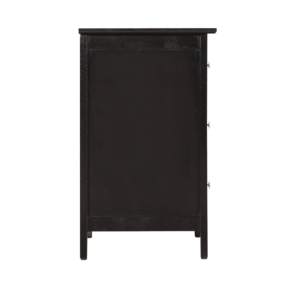 Glory Furniture Daniel Nightstand in Black Color. Picture 5
