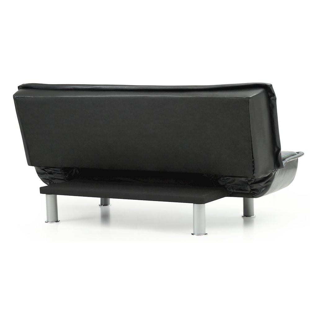 Glory Furniture Lionel Sofa Bed in Black Color. Picture 4