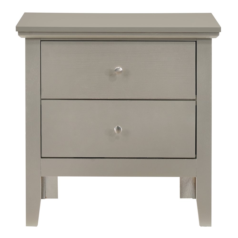 Glory Furniture Primo Nightstand in Champagne Color. Picture 1
