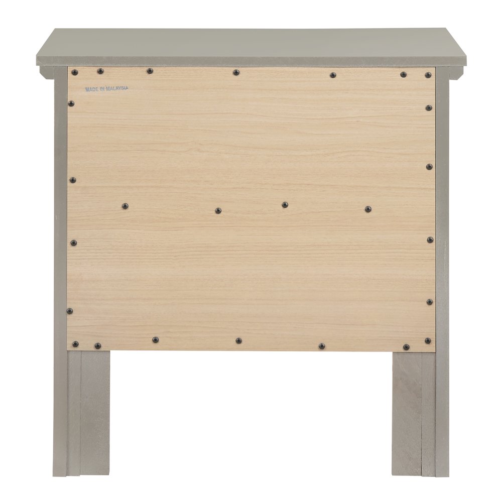 Glory Furniture Primo Nightstand in Champagne Color. Picture 4