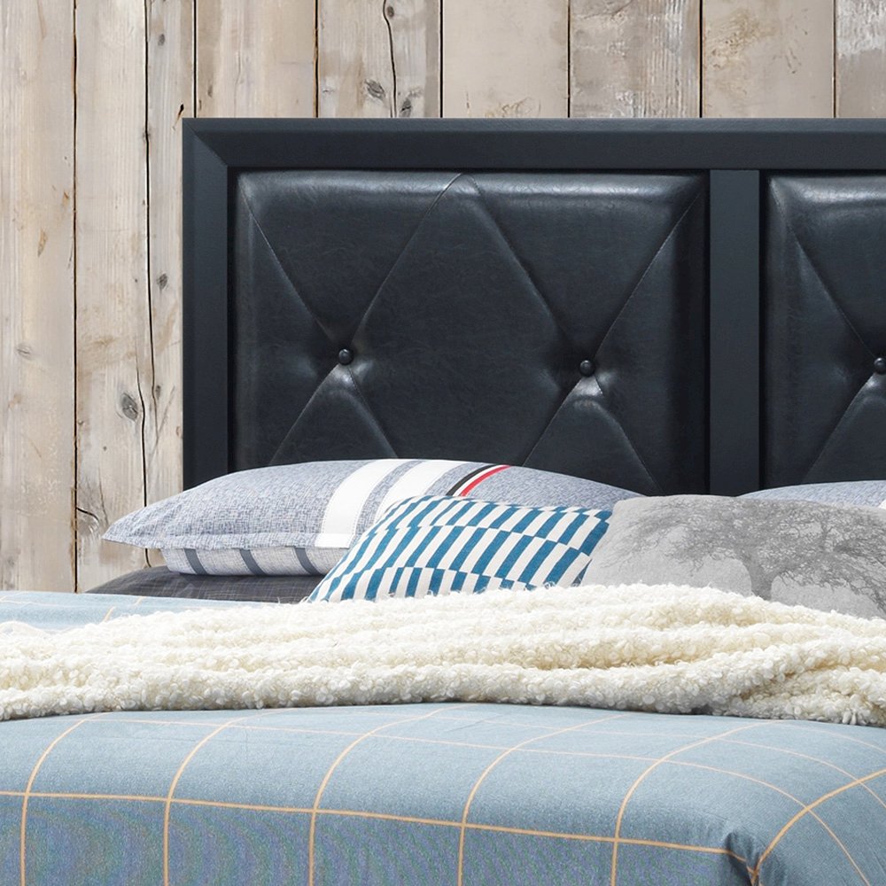 Glory Furniture Primo Queen Bed in Black Color. Picture 2