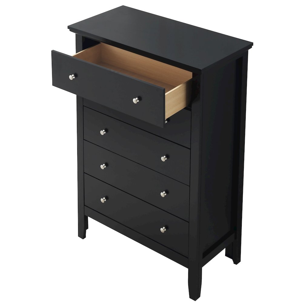 Glory Furniture Primo Chest in Black Color. Picture 3