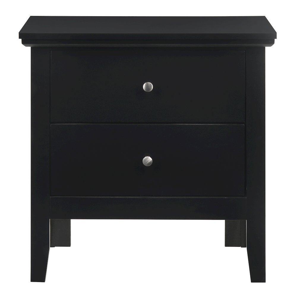 Glory Furniture Primo Nightstand in Black Color. Picture 2
