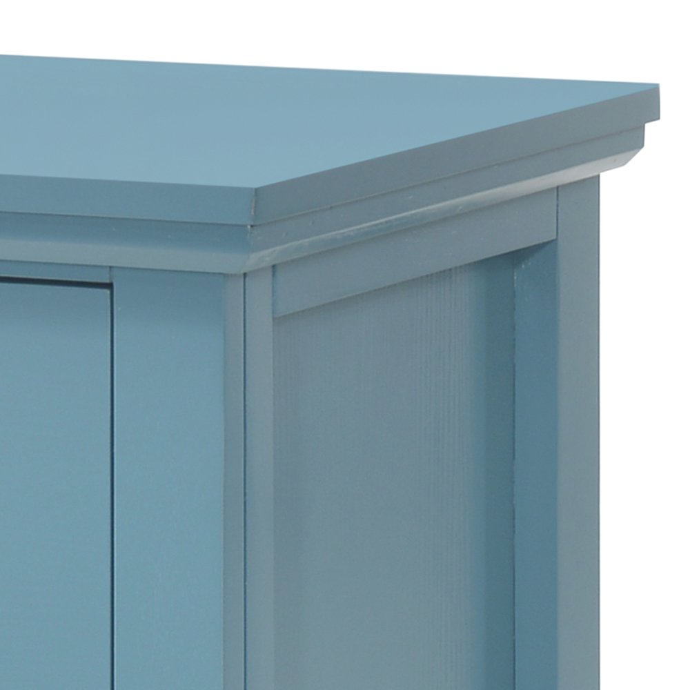 Glory Furniture Primo Nightstand in Teal Color. Picture 6