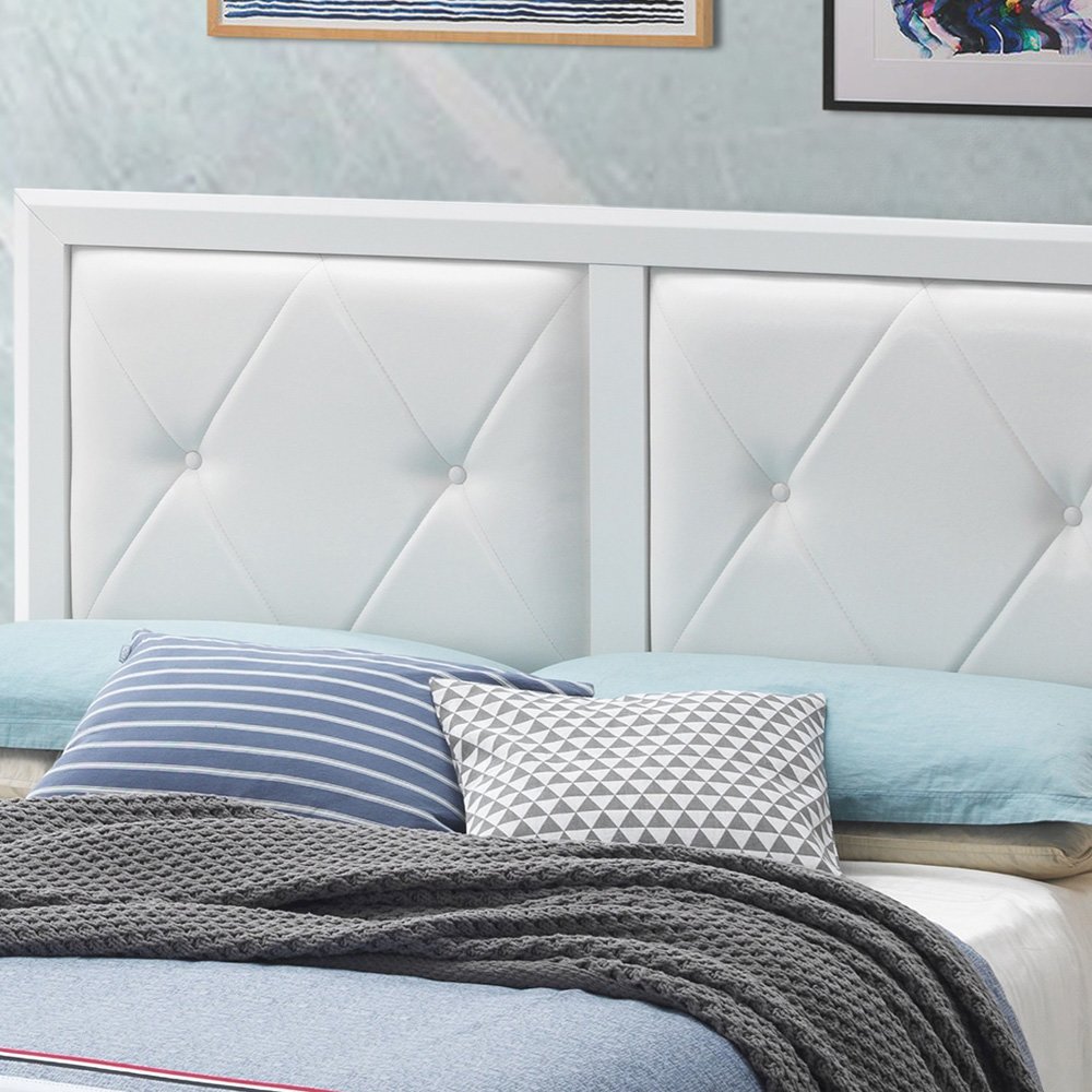 Glory Furniture Primo Queen Bed in White Color. Picture 2