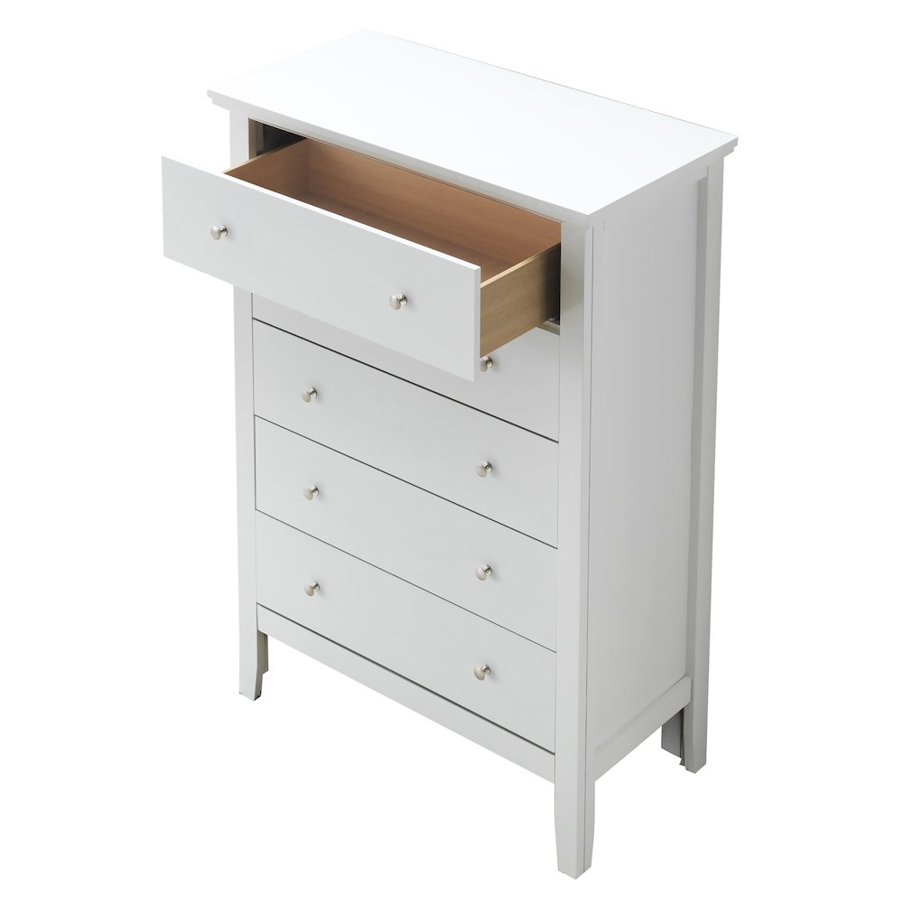 Glory Furniture Primo Chest in White Color. Picture 3
