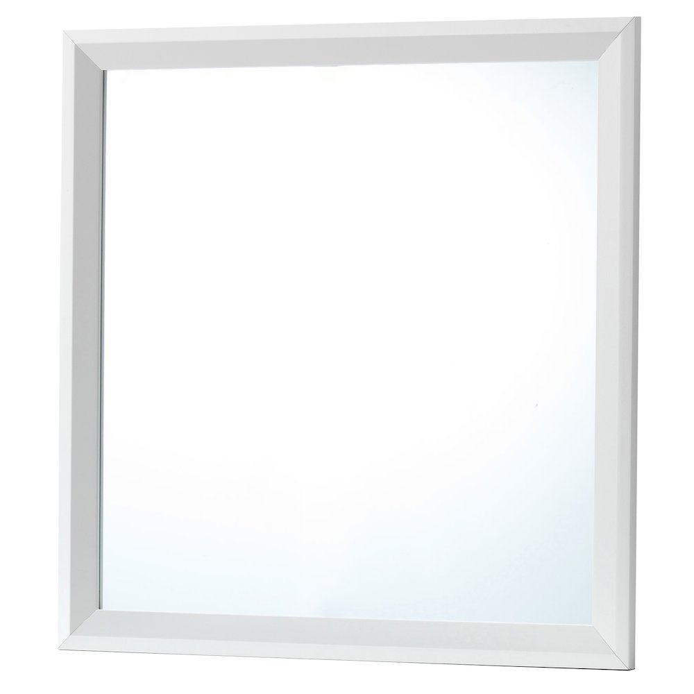 Glory Furniture Primo Mirror in White Color. Picture 1