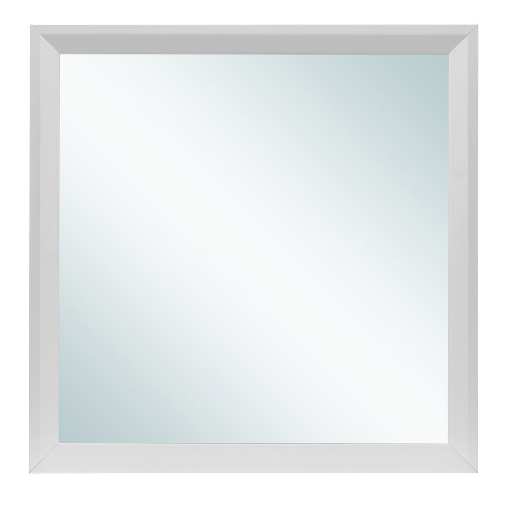 Glory Furniture Primo Mirror in White Color. Picture 2