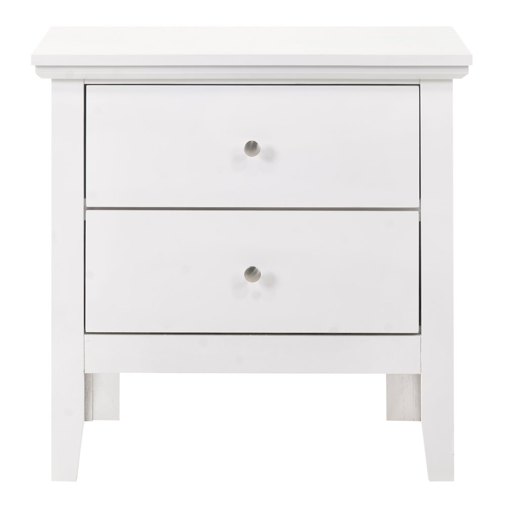 Glory Furniture Primo Nightstand in White Color. Picture 2