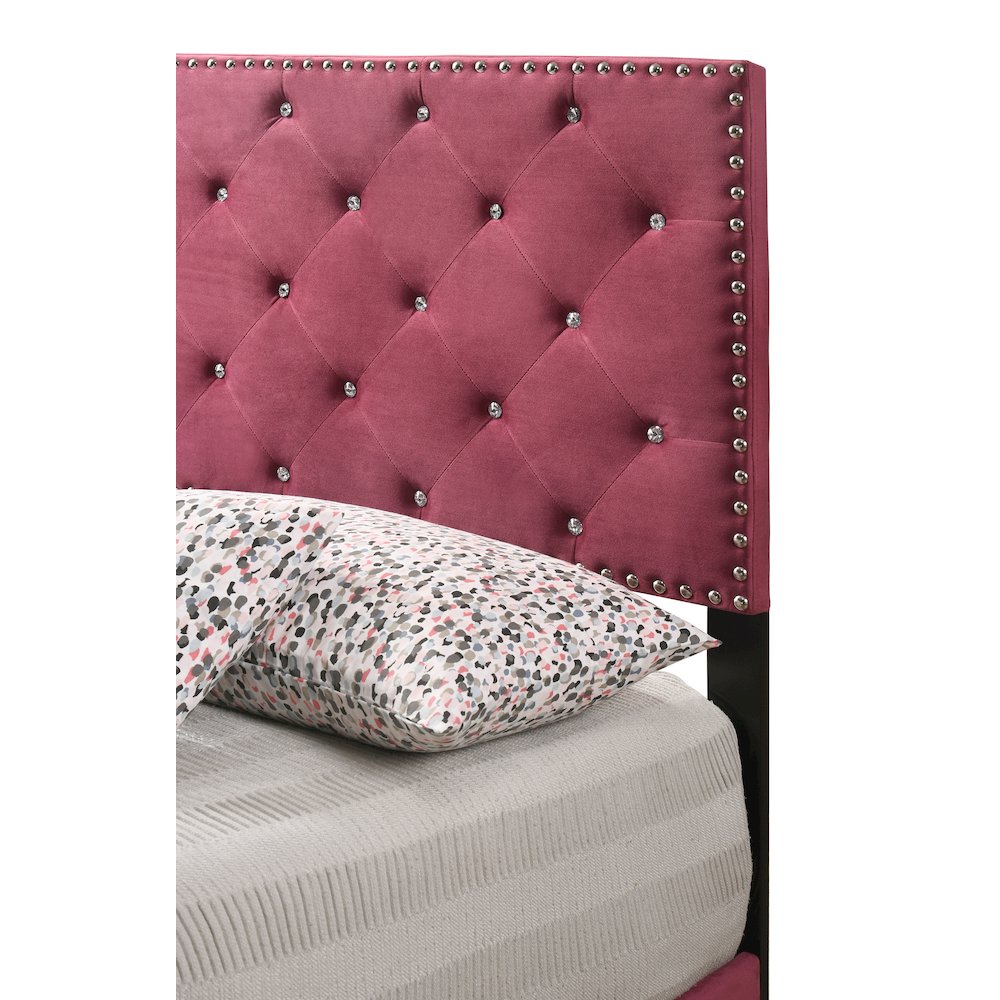 Glory Furniture Suffolk Twin Bed in Cherry Color. Picture 4