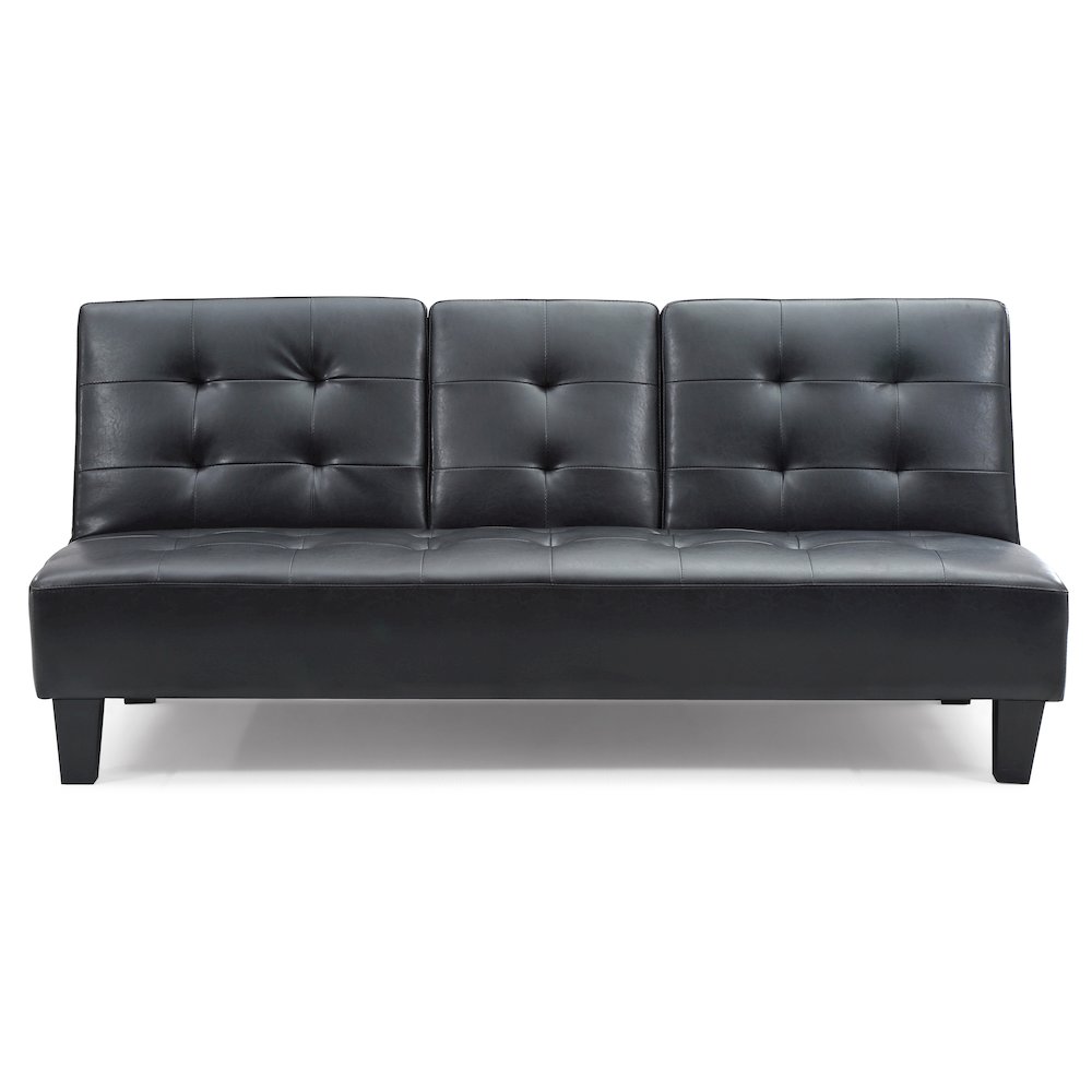 Glory Furniture Richie Sofa Bed in Black Color. Picture 2