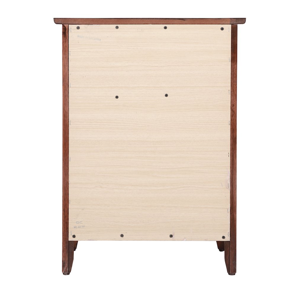 Glory Furniture Izzy Nightstand in Cherry Color. Picture 4