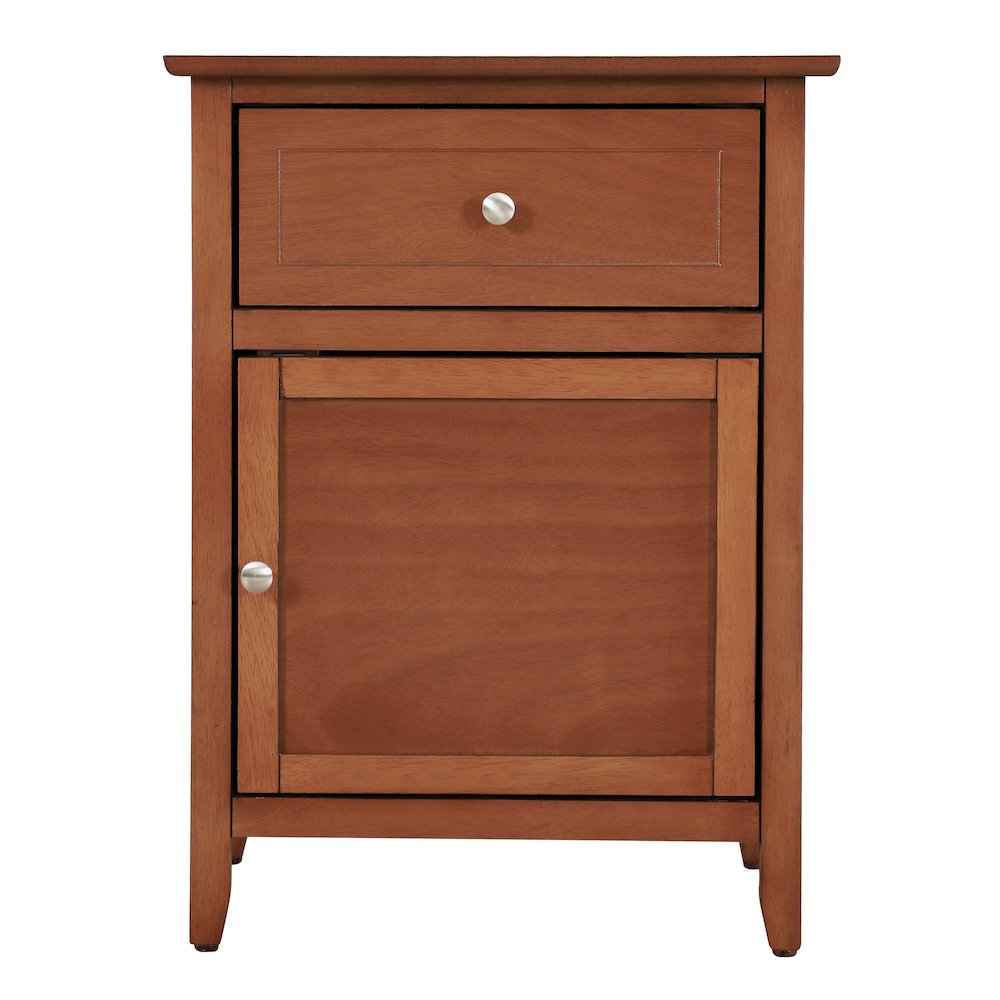 Glory Furniture Izzy Nightstand in Oak Color. Picture 2