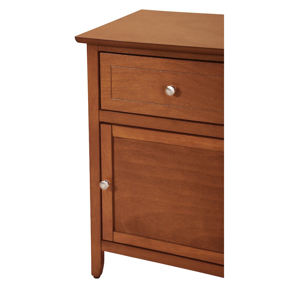 Glory Furniture Izzy Nightstand in Oak Color. Picture 6