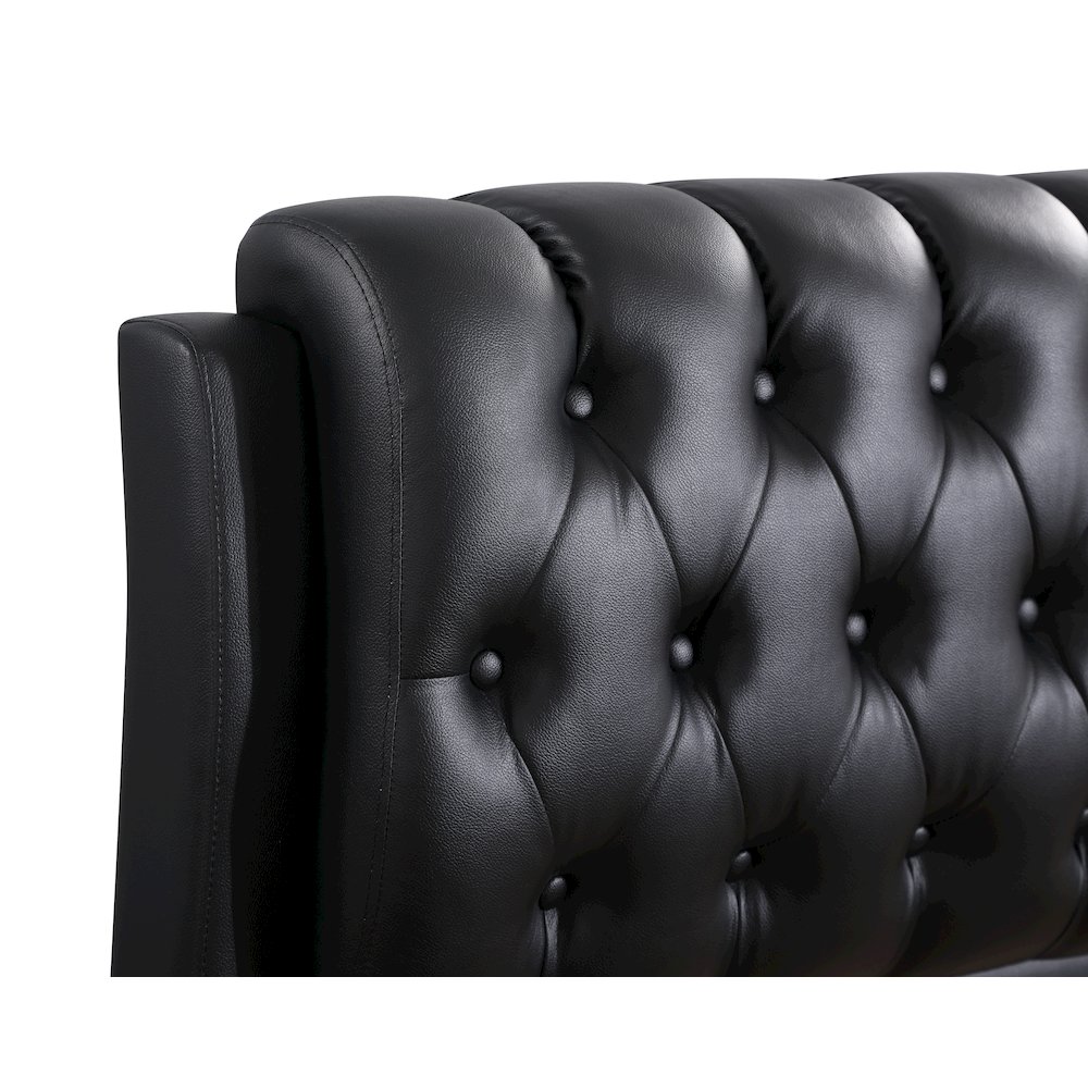 Glory Furniture Marilla Queen Bed in Black Color. Picture 4
