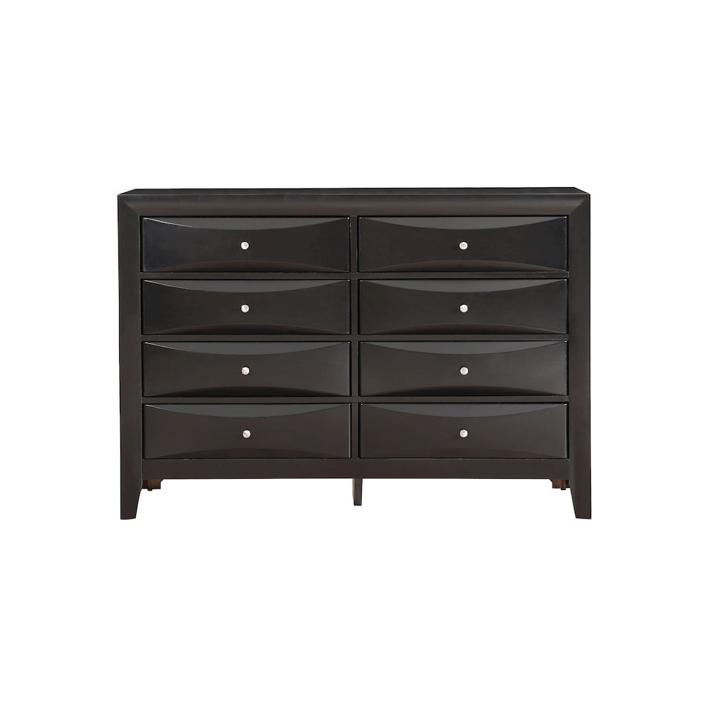 Glory Furniture Marilla Dresser in Black Color. Picture 2