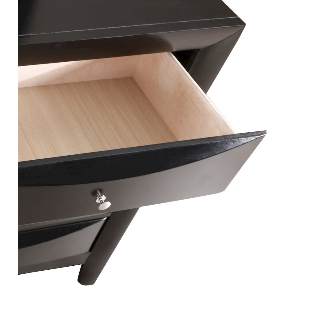 Glory Furniture Marilla Dresser in Black Color. Picture 3