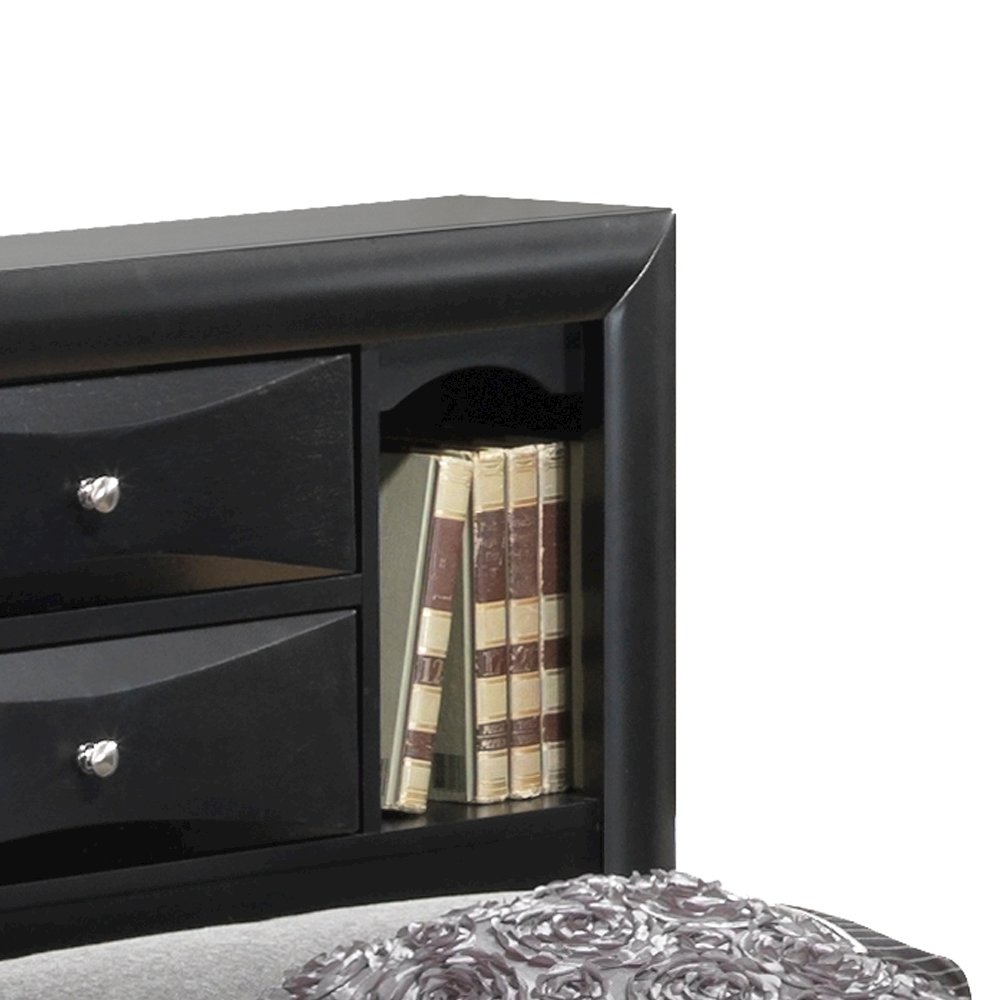 Glory Furniture Marilla Twin Storage Bed in Black Color. Picture 4