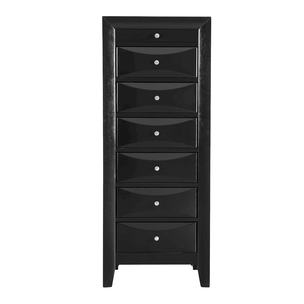 Glory Furniture Marilla Lingerie Chest in Black Color. Picture 2