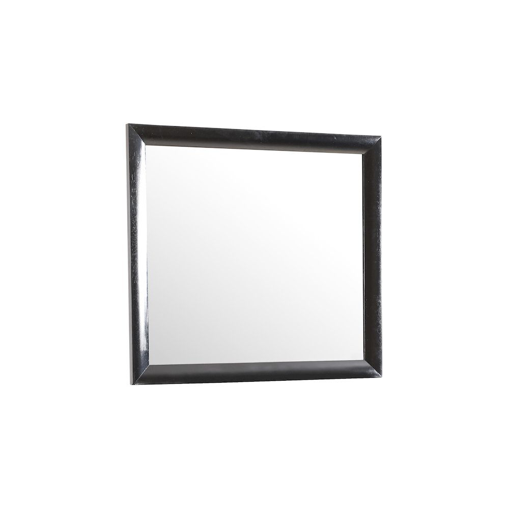 Glory Furniture Marilla Mirror in Black Color. Picture 1