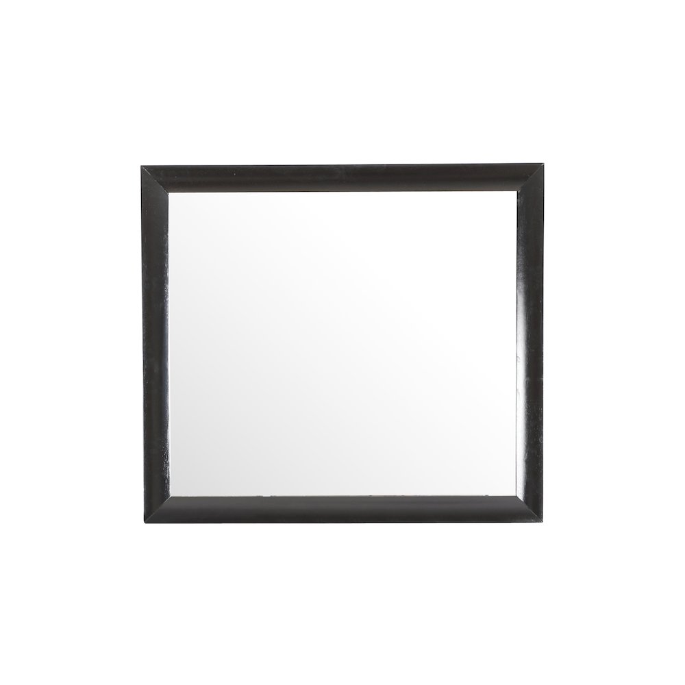 Glory Furniture Marilla Mirror in Black Color. Picture 2