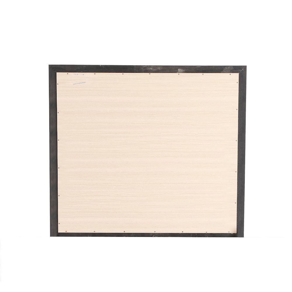 Glory Furniture Marilla Mirror in Black Color. Picture 4