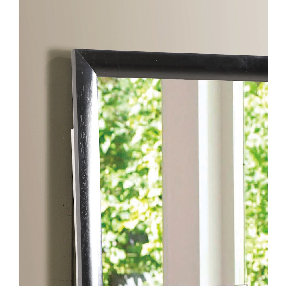 Glory Furniture Marilla Mirror in Black Color. Picture 6