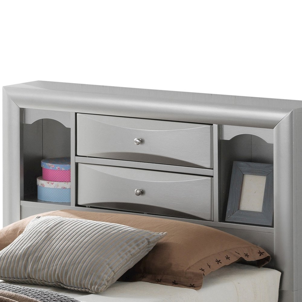 Glory Furniture Marilla Twin Storage Bed in Champagne Color. Picture 2