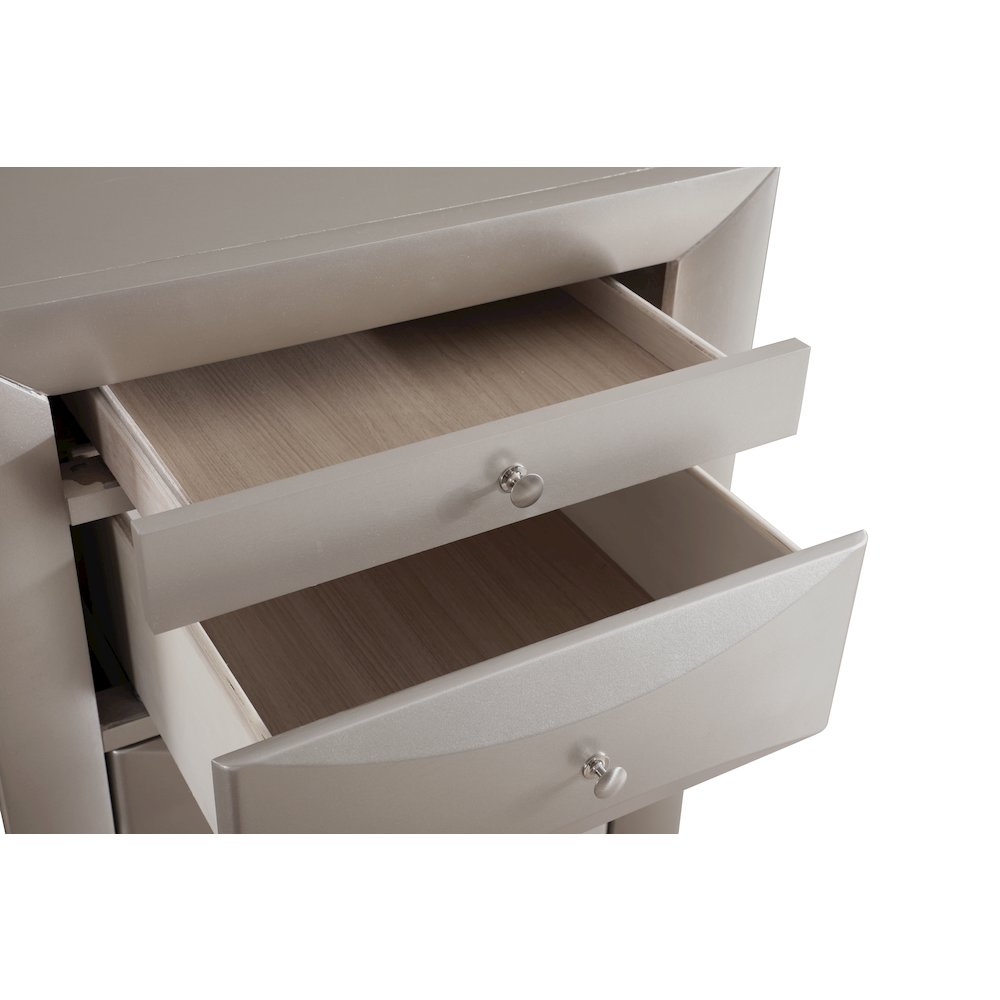 Glory Furniture Marilla Lingerie Chest in Champagne Color. Picture 3