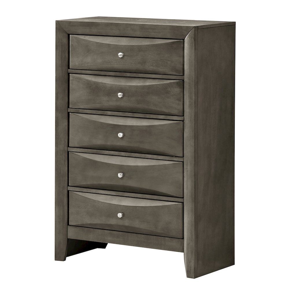 Glory Furniture Marilla Chest in Gray Color. Picture 1