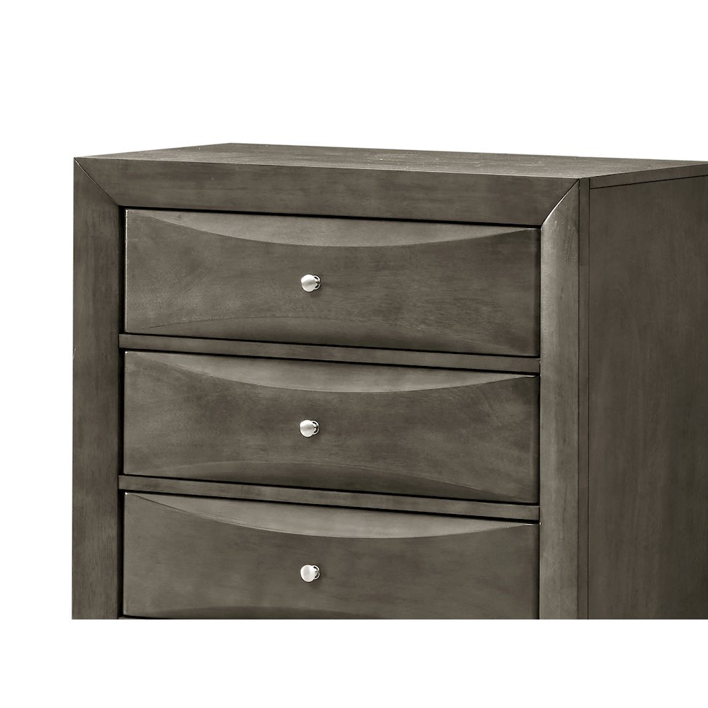 Glory Furniture Marilla Chest in Gray Color. Picture 5