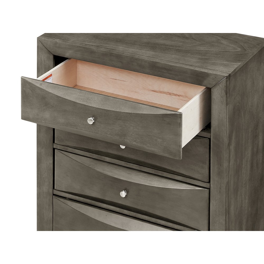 Glory Furniture Marilla Chest in Gray Color. Picture 6
