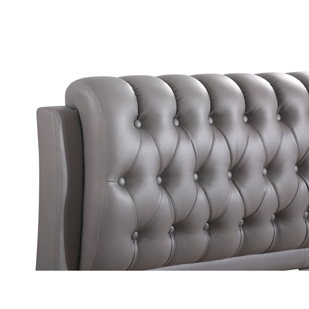 Glory Furniture Marilla   Twin Bed, Gray. Picture 4