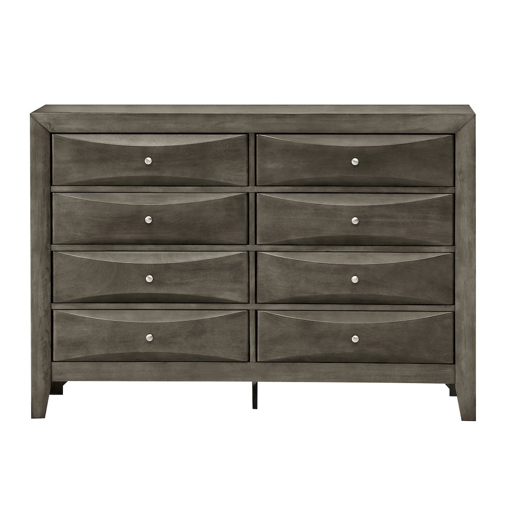 Glory Furniture Marilla Dresser in Gray Color. Picture 2