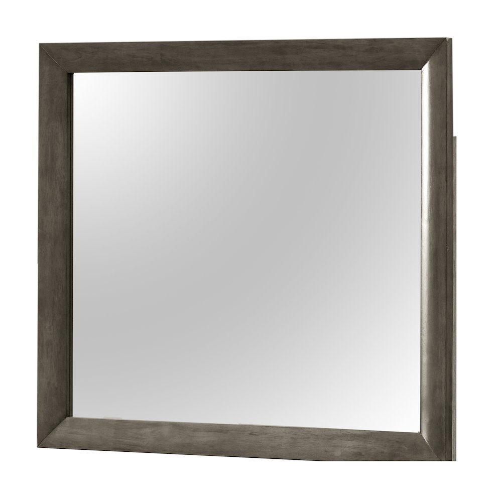 Glory Furniture Marilla Mirror in Gray Color. Picture 1