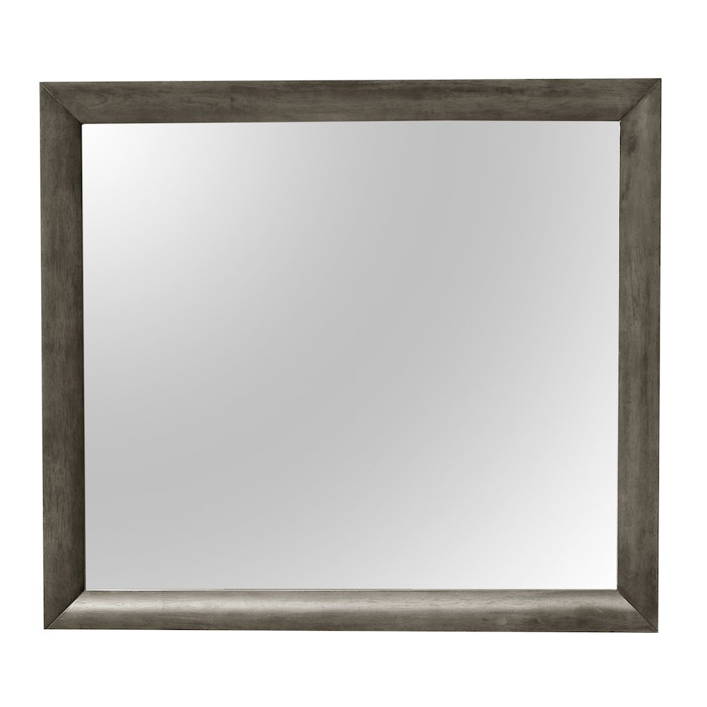 Glory Furniture Marilla Mirror in Gray Color. Picture 2