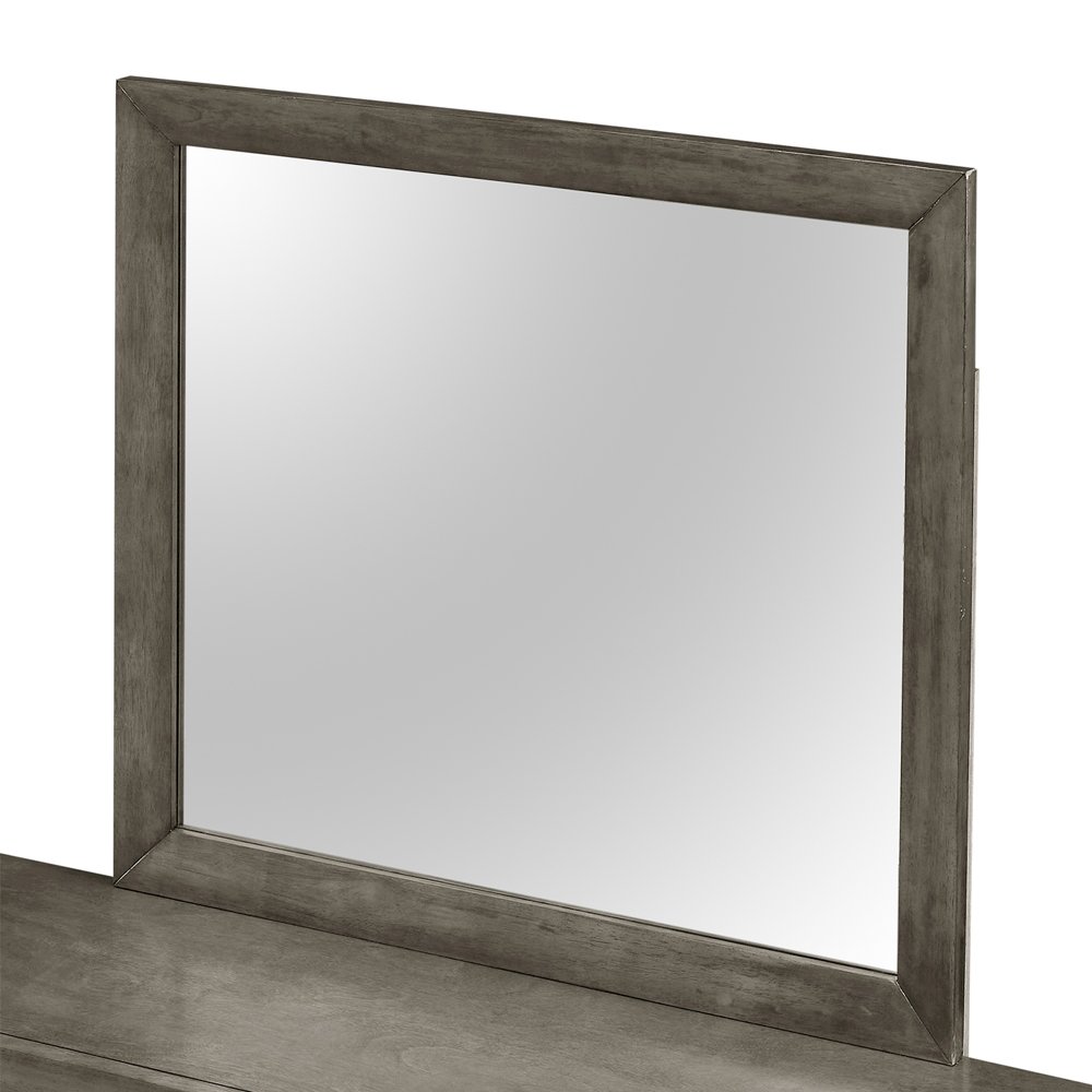 Glory Furniture Marilla Mirror in Gray Color. Picture 3