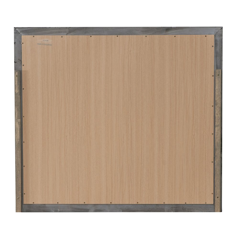 Glory Furniture Marilla Mirror in Gray Color. Picture 4